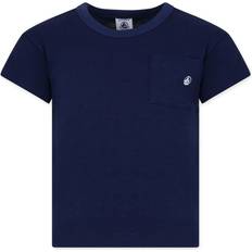 Petit Bateau Tops Children's Clothing Petit Bateau Logo Embroidered T-shirt - Blue