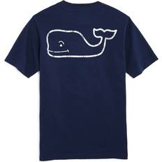 Vineyard Vines Vintage Whale Pocket Tee - Blue