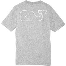 Vineyard Vines Vintage Whale Pocket Tee - Gray Heather