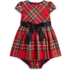 Dresses Polo Ralph Lauren Plaid Twill Dress and Bloomer - Red