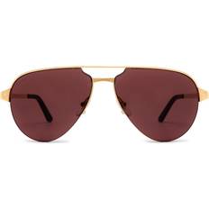 Adult - Aviator Sunglasses Cartier CT0386S Sunglasses - Gold