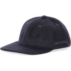 Emporio Armani Headgear on sale Emporio Armani Wool Baseball Cap - Navy Blue
