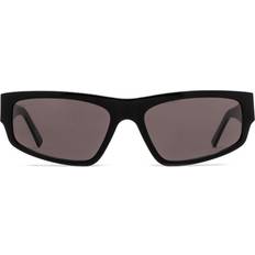 Balenciaga Vuxen Solglasögon Balenciaga BB0305S 006 Solglasögon Acetat Svart Grå Cat Eye