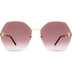 Cartier Adult Sunglasses Cartier CT0332S Sunglasses - Gold