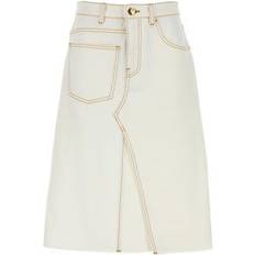 Tory Burch Skirts Tory Burch Denim Deconstructed Skirt -