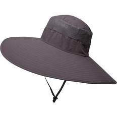 Brown Hats Maxpower Summer Wide Large Brim Fisherman Hat - Brown