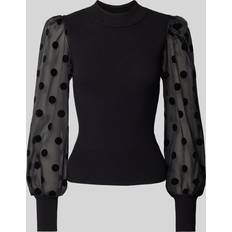 Black - Men Blouses Yas Slim Fit Bluse mit Ballonärmeln - Black