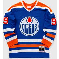 NHL Game Jerseys Mitchell & Ness NHL JERSEY EDMONTON OILERS 1979 WAYNE GRETZKY #99 men Jerseys blue orange in size:XL