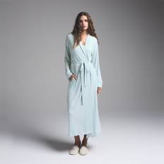 Elastane/Lycra/Spandex Robes Skims Long Robe - Blue