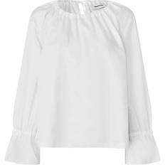 Modström Damen Blusen Modström LylaMD Top - Soft White