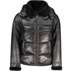 Guess Man Buitenkleding Guess Steppjacke Mit Kapuze - Black