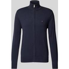 Tommy Hilfiger Cárdigans Tommy Hilfiger Strickjacke Mit Logo-Stitching Modell - Marine