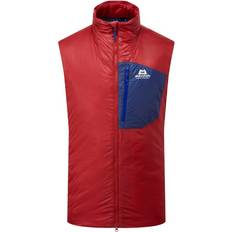 Mountain Equipment Vests Mountain Equipment Mens Oreus Vest - Merlot/Admiral Blue