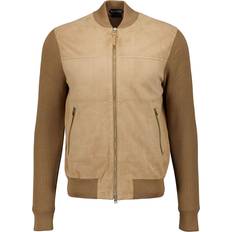 Tom Ford Suede Zip-Up Bomber Jacket - Leather/Merino