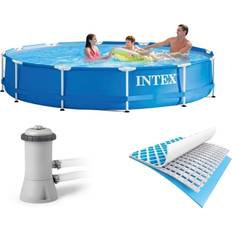 Piscine e Accessori Intex Piscina Fuoriterra Frame Metal 366 x 76 cm