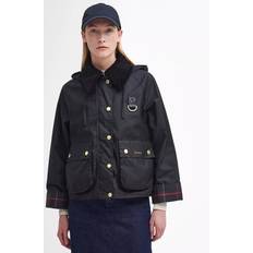 Barbour Jackets Barbour Reighton Wax Jacket - Black Classic