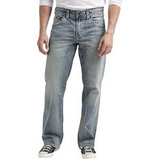 Silver Jeans Men's Relaxed Fit Straight Leg Denim Light Wash - Indigo