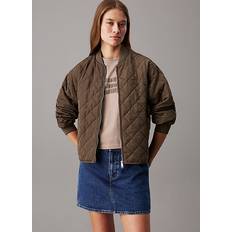 Calvin Klein Women Jackets Calvin Klein Relaxed Quilted Bomber Jacket