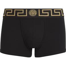 Gold - Men Men's Underwear Versace Greca Low-Rise Trunks - Gold