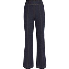 ME+EM Kick Flare Travel High-Rise Jeans - Navy