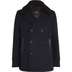 Mackage Cole Pea Coat - Navy