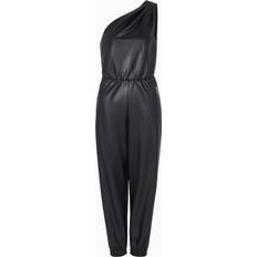 Armani Exchange Jumpsuits & Overalls Armani Exchange One-Shoulder Suit - Coated Fabric