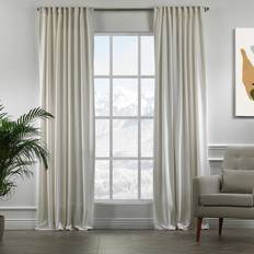 Lilijan Home & Curtain Extra Long Room Darkening Curtain Drapes 52 W x 192 L