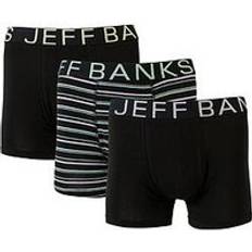 3 Pack Fashion Trunks - Black
