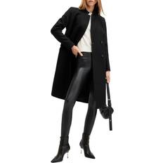 AllSaints Dam Kappor & Rockar AllSaints Sidney Wool Blend Coat - Black