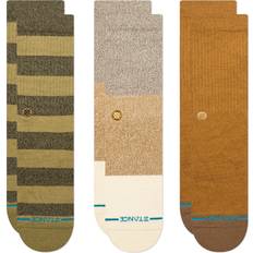 Gold Socks Stance Cubical Crew Socks Chive - Multi