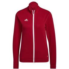 Football - Red Outerwear adidas Women's Sweat Jacket - Entrada 22
