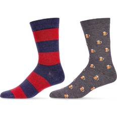 Cashmere Socks MeMoi Cashmere Novelty Crew Socks - Men's