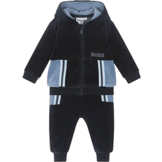 BOSS Baby Velour Tracksuit - Blue