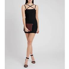 Herve Leger Strappy Mini Bandage Dress - Black