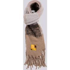 Replay Scarfs Replay Tan Printed Patch Logo Scarf - Multi