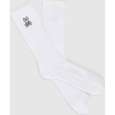 Psycho Bunny Underwear Psycho Bunny Mens Fashion Socks - White