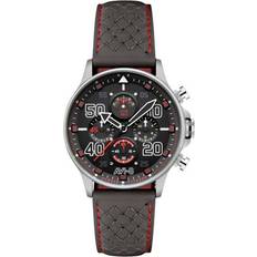 Watches AVI-8 Hawker Typhoon Coningham Chronograph Leather Black AV-4093-0A