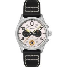 AVI-8 Watches AVI-8 Spitfire Lock Chronograph Imperial War Museums Edition Bethlem White AV-4089-0B