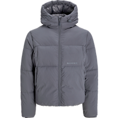 Grey Outerwear Jack & Jones Puffer Jacket