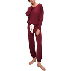 Red Sleepwear eberjey Gisele Slouchy Pajama Set - Red