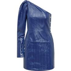 ROTATE Birger Christensen Blåa Klänningar ROTATE Birger Christensen One-Shoulder Dress - Blue