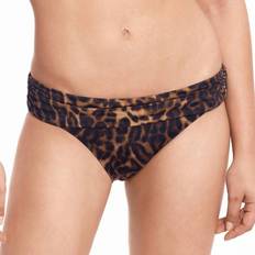 Brown Bikini Bottoms Lauren Ralph Lauren Animal Print Hipster Bikini Bottoms - Multi