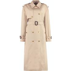 Gucci Women Coats Gucci Cotton Trench Coat - Beige