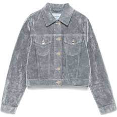 Casablanca Outerwear Casablanca Velvet Jacket - Blue
