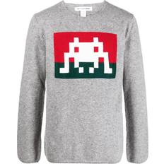 Comme des Garçons Överdelar Comme des Garçons Stickade Tröjor Koftor Herr - Grå