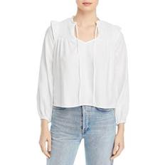 Tencel Blouses Bella Dahl Smocked Ruffled Blouse - Women's