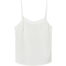 Singular Society Women's Silk Top - White