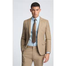 FARAH Slim Fit Austin Camel Jacket - Beige