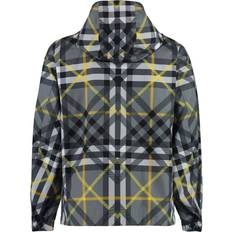 Burberry Grey Jackets Burberry Zippered Cotton Jacket - Grey