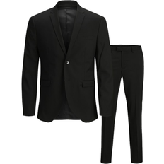 L - Slim-fit Anzüge Jack & Jones Costa Suits - Black